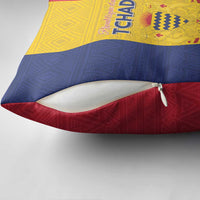 Chad Pillow Cover Coat Of Arms - Flag Style - Wonder Print Shop