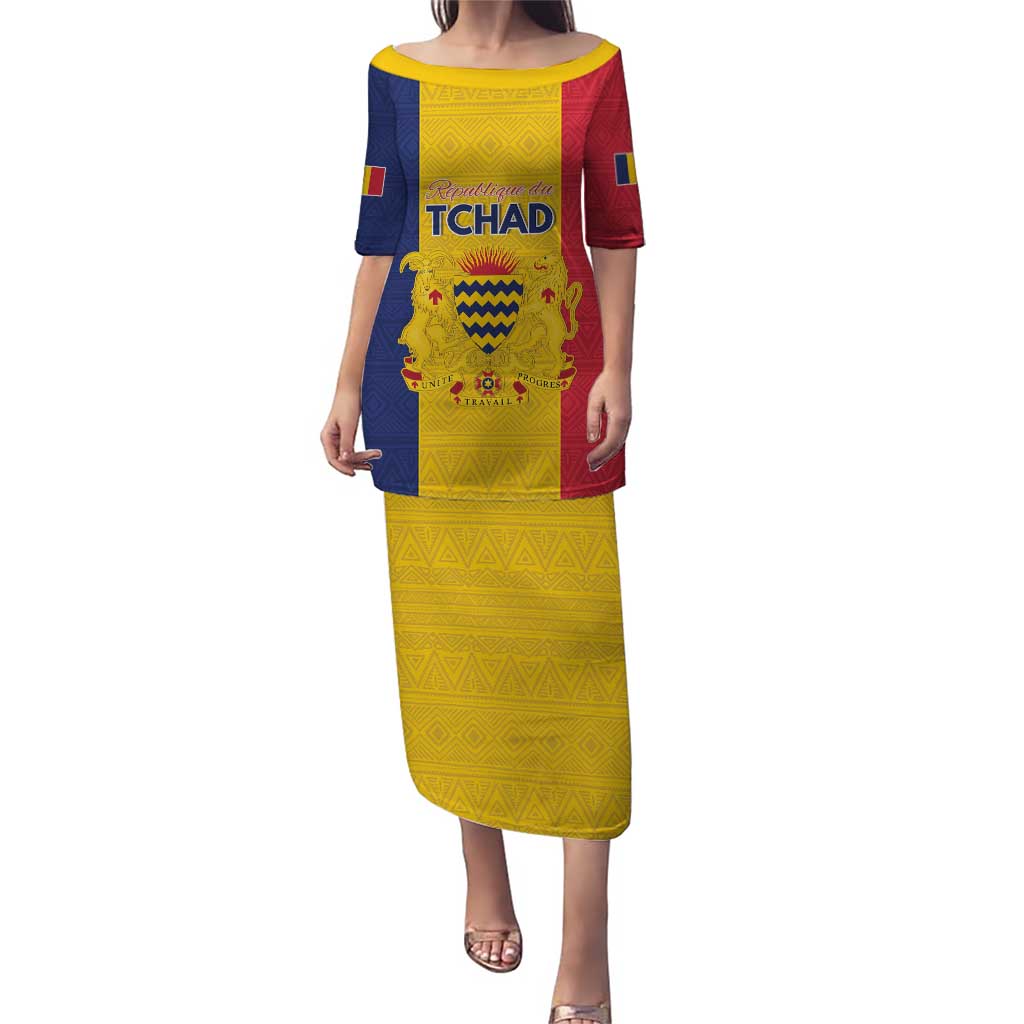 Personalized Chad Puletasi Coat Of Arms - Flag Style - Wonder Print Shop