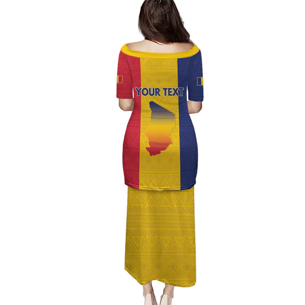 Personalized Chad Puletasi Coat Of Arms - Flag Style - Wonder Print Shop