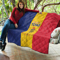 Chad Quilt Coat Of Arms - Flag Style - Wonder Print Shop