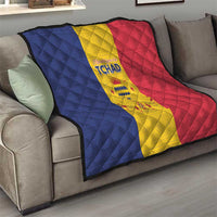 Chad Quilt Coat Of Arms - Flag Style - Wonder Print Shop