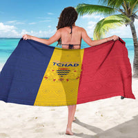 Chad Sarong Coat Of Arms - Flag Style - Wonder Print Shop