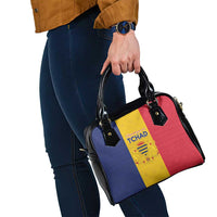 Chad Shoulder Handbag Coat Of Arms - Flag Style - Wonder Print Shop