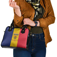 Chad Shoulder Handbag Coat Of Arms - Flag Style - Wonder Print Shop