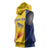 Personalized Chad Sleeveless Hoodie Coat Of Arms - Flag Style - Wonder Print Shop