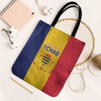 Chad Tote Bag Coat Of Arms - Flag Style - Wonder Print Shop