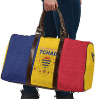 Chad Travel Bag Coat Of Arms - Flag Style - Wonder Print Shop