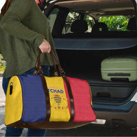 Chad Travel Bag Coat Of Arms - Flag Style - Wonder Print Shop