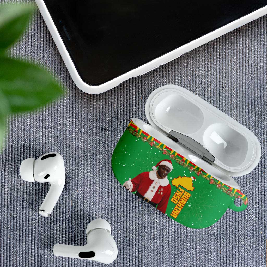Burkina Faso Christmas AirPods Case I Stand With Traore - Wonder Print Shop