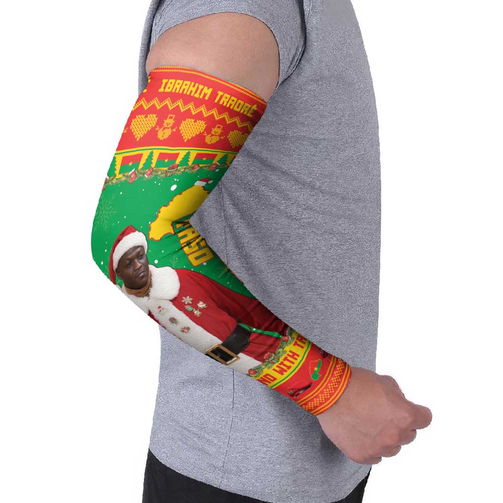 Burkina Faso Christmas Arm Sleeves I Stand With Traore - Wonder Print Shop