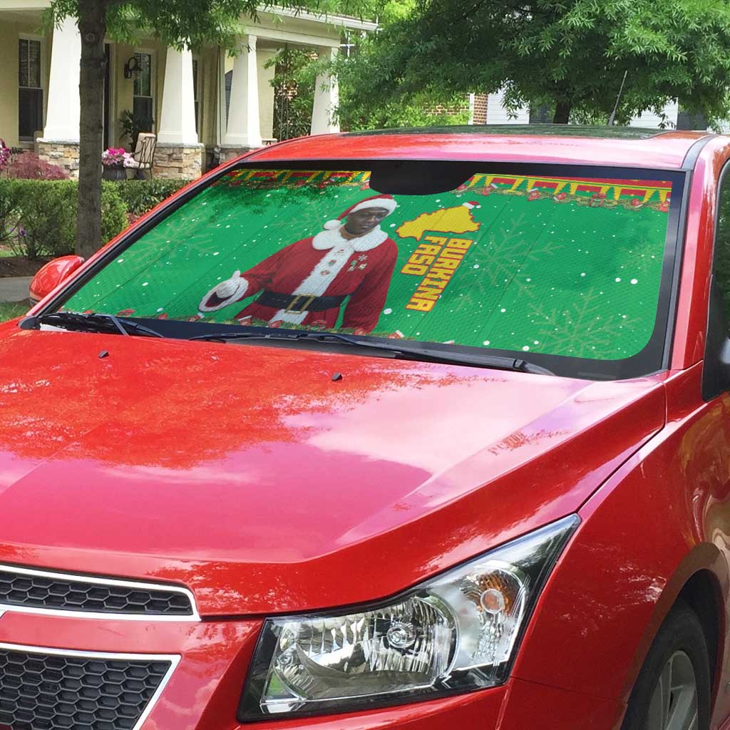 Burkina Faso Christmas Auto Sun Shade I Stand With Traore - Wonder Print Shop