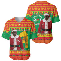 Burkina Faso Christmas Baseball Jersey I Stand With Traore - Wonder Print Shop