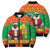 Burkina Faso Christmas Bomber Puffer Jacket I Stand With Traore - Wonder Print Shop