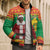 Burkina Faso Christmas Bomber Puffer Jacket I Stand With Traore - Wonder Print Shop