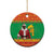 Burkina Faso Christmas Ceramic Ornament I Stand With Traore - Wonder Print Shop