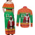 Burkina Faso Christmas Couples Matching Off Shoulder Maxi Dress and Long Sleeve Button Shirt I Stand With Traore - Wonder Print Shop