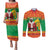 Burkina Faso Christmas Couples Matching Puletasi and Long Sleeve Button Shirt I Stand With Traore - Wonder Print Shop
