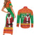 Burkina Faso Christmas Couples Matching Short Sleeve Bodycon Dress and Long Sleeve Button Shirt I Stand With Traore - Wonder Print Shop
