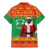 Burkina Faso Christmas Family Matching Mermaid Dress and Hawaiian Shirt I Stand With Traore - Wonder Print Shop