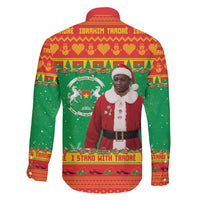 Burkina Faso Christmas Family Matching Mermaid Dress and Hawaiian Shirt I Stand With Traore - Wonder Print Shop