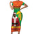 Burkina Faso Christmas Family Matching Short Sleeve Bodycon Dress and Hawaiian Shirt I Stand With Traore - Wonder Print Shop