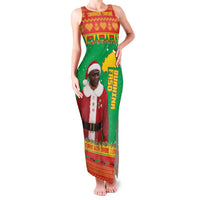 Burkina Faso Christmas Family Matching Tank Maxi Dress and Hawaiian Shirt I Stand With Traore - Wonder Print Shop