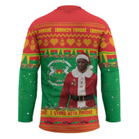 Burkina Faso Christmas Hockey Jersey I Stand With Traore - Wonder Print Shop
