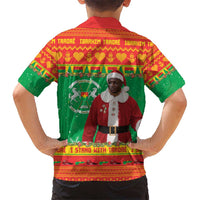 Burkina Faso Christmas Kid Hawaiian Shirt I Stand With Traore - Wonder Print Shop
