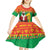 Burkina Faso Christmas Kid Short Sleeve Dress I Stand With Traore - Wonder Print Shop
