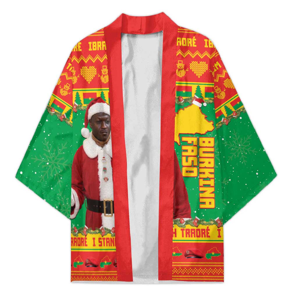 Burkina Faso Christmas Kimono I Stand With Traore - Wonder Print Shop