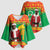 Burkina Faso Christmas Kimono Sleeve Blouse I Stand With Traore - Wonder Print Shop