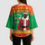 Burkina Faso Christmas Kimono Sleeve Blouse I Stand With Traore - Wonder Print Shop