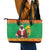 Burkina Faso Christmas Leather Tote Bag I Stand With Traore - Wonder Print Shop