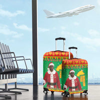 Burkina Faso Christmas Luggage Cover I Stand With Traore - Wonder Print Shop