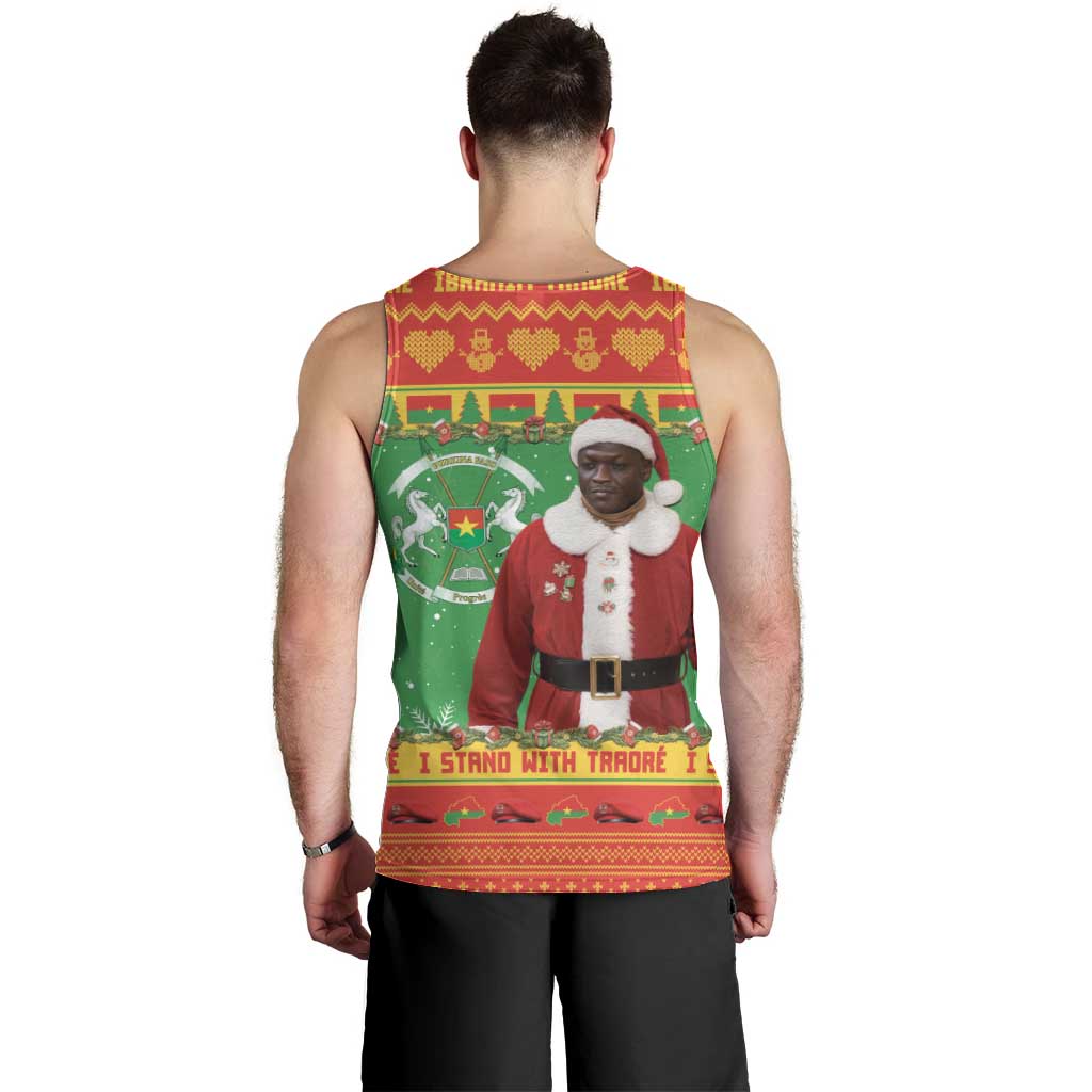 Burkina Faso Christmas Men Tank Top I Stand With Traore - Wonder Print Shop
