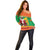 Burkina Faso Christmas Off Shoulder Sweater I Stand With Traore - Wonder Print Shop