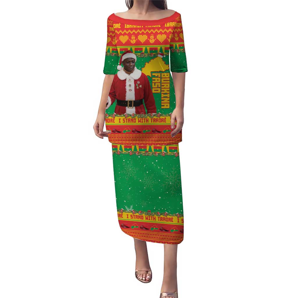Burkina Faso Christmas Puletasi I Stand With Traore - Wonder Print Shop