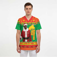 Burkina Faso Christmas Scrub Top I Stand With Traore - Wonder Print Shop