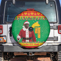 Burkina Faso Christmas Spare Tire Cover I Stand With Traore - Wonder Print Shop