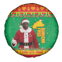 Burkina Faso Christmas Spare Tire Cover I Stand With Traore - Wonder Print Shop