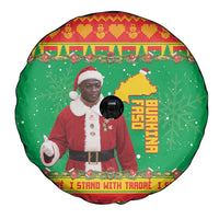 Burkina Faso Christmas Spare Tire Cover I Stand With Traore - Wonder Print Shop
