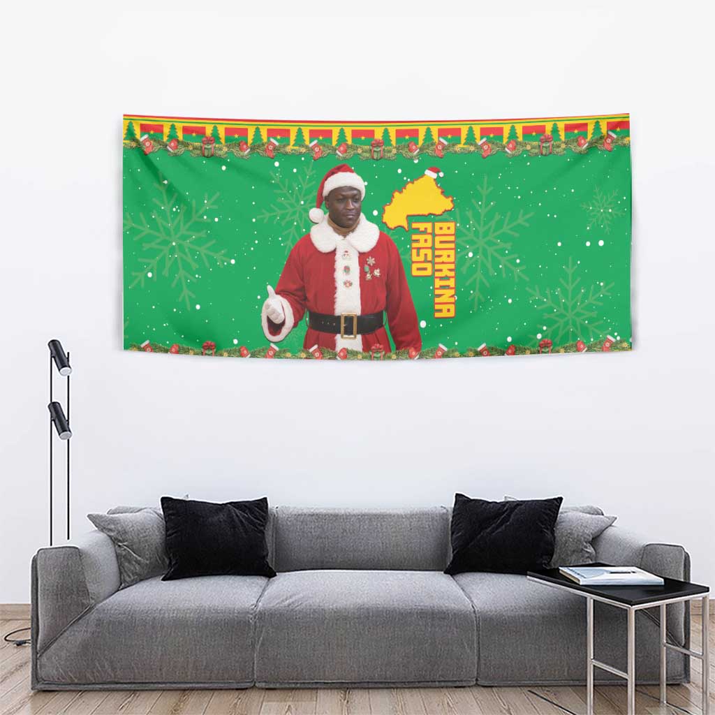 Burkina Faso Christmas Tapestry I Stand With Traore - Wonder Print Shop