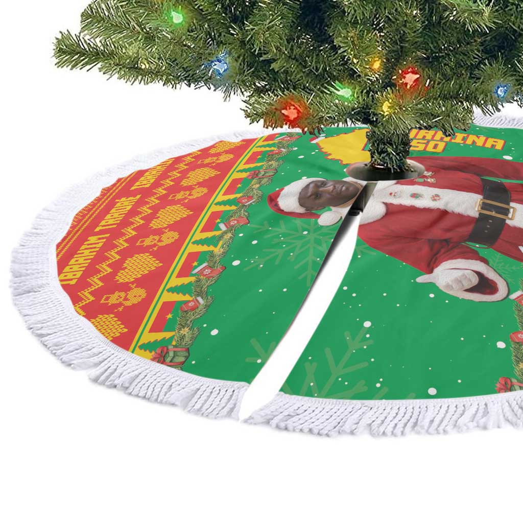 Burkina Faso Christmas Tree Skirt I Stand With Traore - Wonder Print Shop