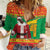 Burkina Faso Christmas Women Casual Shirt I Stand With Traore - Wonder Print Shop