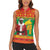 Burkina Faso Christmas Women Sleeveless Polo Shirt I Stand With Traore - Wonder Print Shop