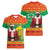 Burkina Faso Christmas Women V-Neck T-Shirt I Stand With Traore - Wonder Print Shop