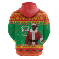 Burkina Faso Christmas Zip Hoodie I Stand With Traore - Wonder Print Shop