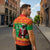Burkina Faso Christmas Zipper Polo Shirt I Stand With Traore - Wonder Print Shop