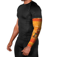 Funny Christmas F Caw F Chicken Arm Sleeves Merry Craw Mas - Wonder Print Shop