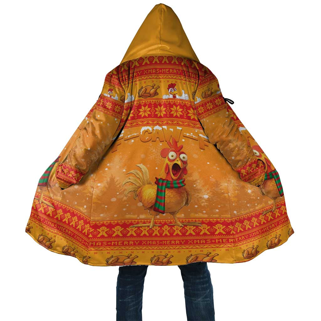 Funny Christmas F Caw F Chicken Cloak Merry Craw Mas - Wonder Print Shop